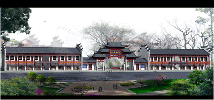 1、改造游客服务中心